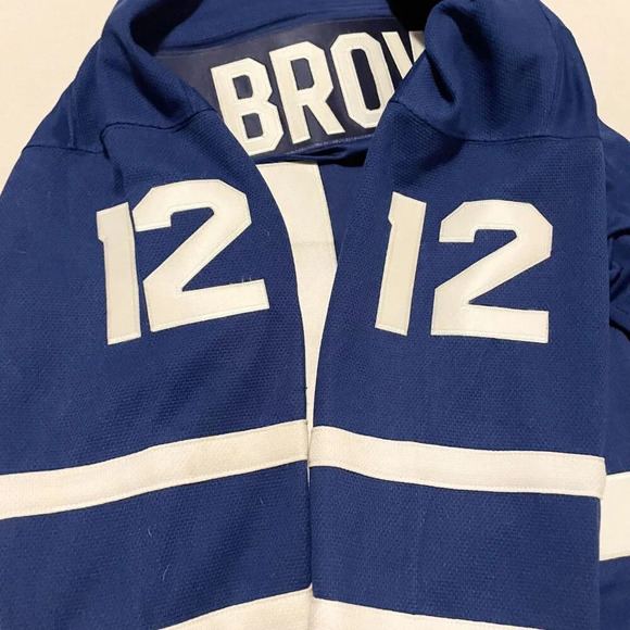 Toronto Maple Leafs Connor Brown Reebok Jersey No 12 Mens Size  Medium Flaws - Picture 16 of 16